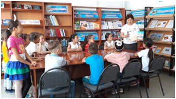 Кітап әлеміне-жазғы саяхат