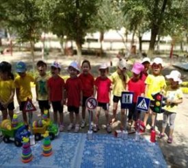 Жол тәртібін білейік,  аман-есен  жүрейік