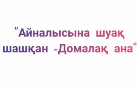 Домалақ ана