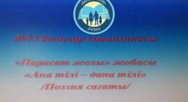 Ана тілі-дана тілі