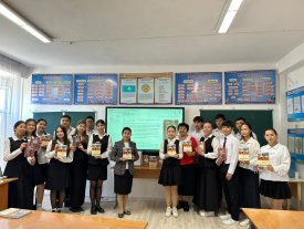 «100 кітап» ұлттық жобасы аясында Ғабит Мүсіреповтің «Ұлпан» романы бойынша кітап талдауы өтті.